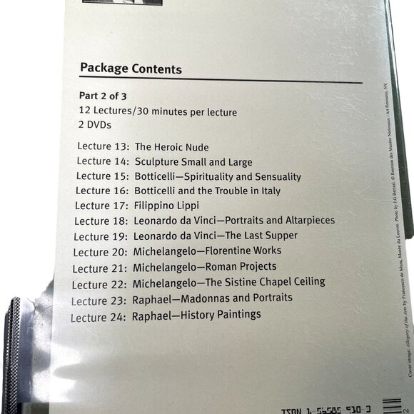 Great Artist of the Italian Renaissance Fine Arts Music Course DVD u COMPLETE Se - Picture 3 of 4